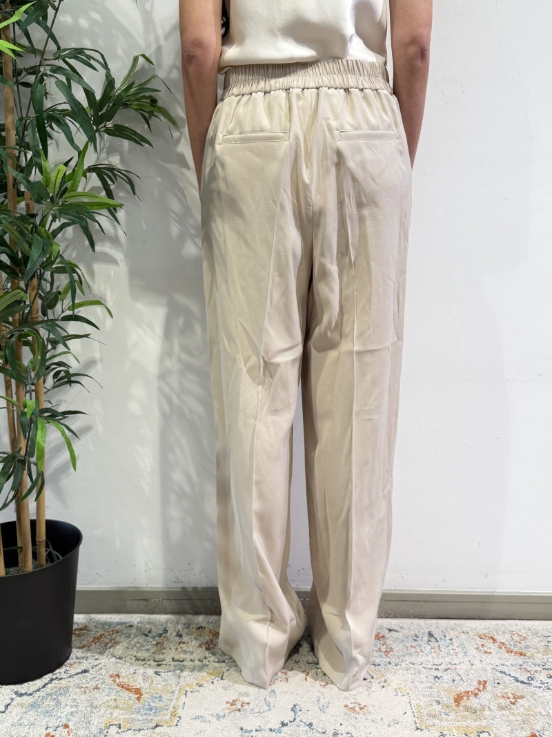 Tensione In - Tailleur un bottone beige