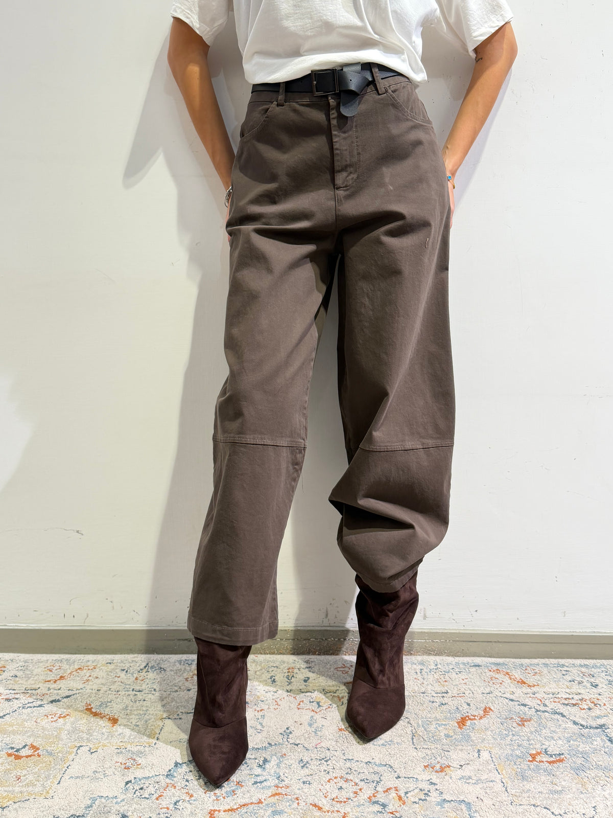 Le Streghe - Pantalone dritto moro