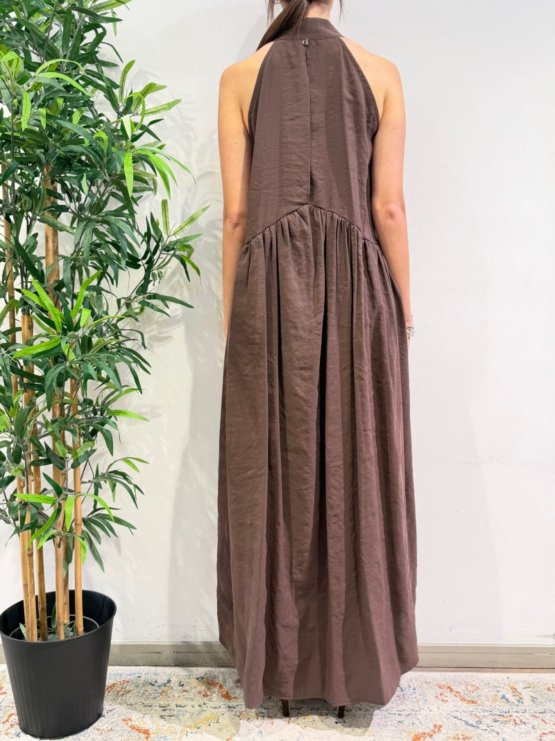 Dixie - Vestito con tasconi moro