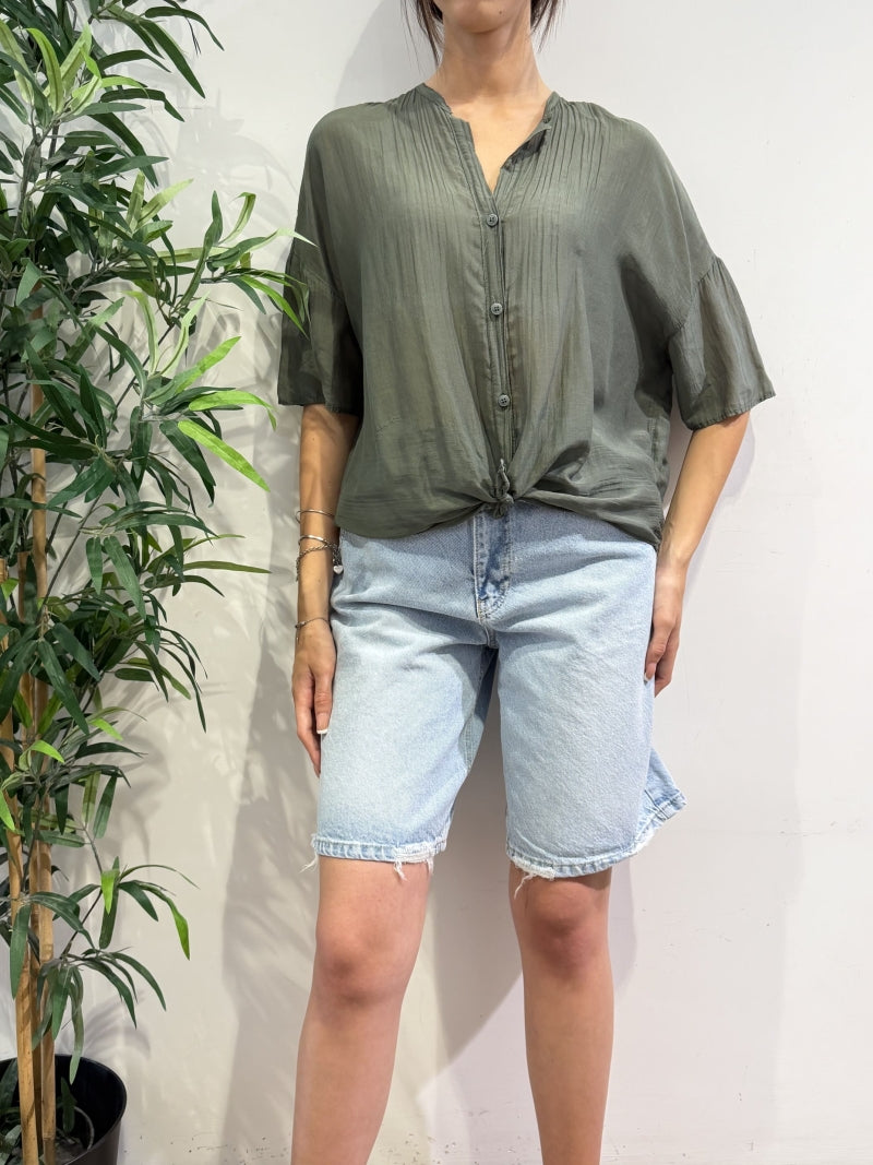 Vicolo - Camicia in mussola militare