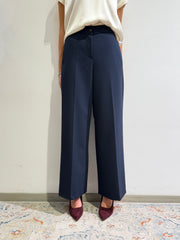Motel - Pantalone gamba dritta blu
