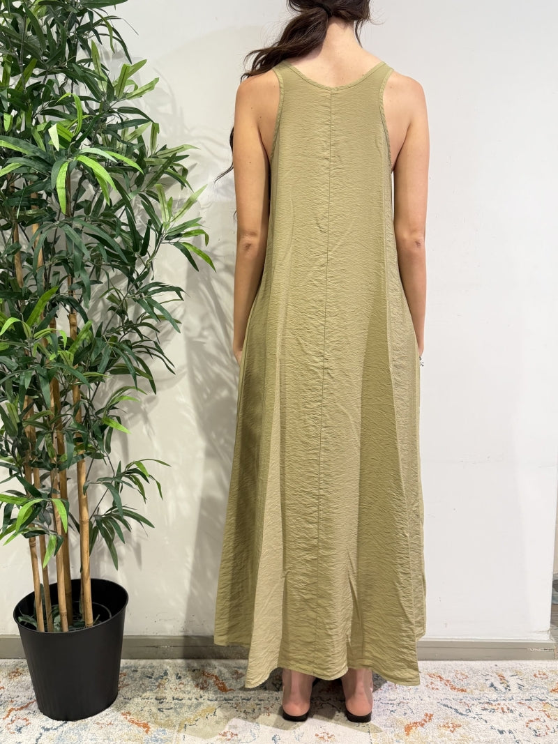 Tensione In - Vestito vogatore goffrato salvia