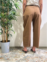 Vicolo - Pantalone balloon tabacco