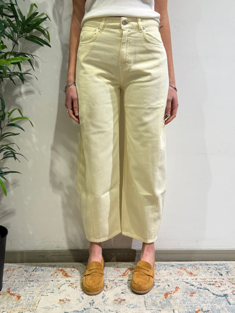 Vicolo - Jeans Chiara barrel paglierino