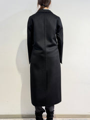 Vicolo - Cappotto lungo un bottone nero