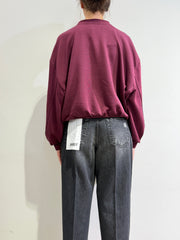 Haveone - Felpa con stampa bordeaux