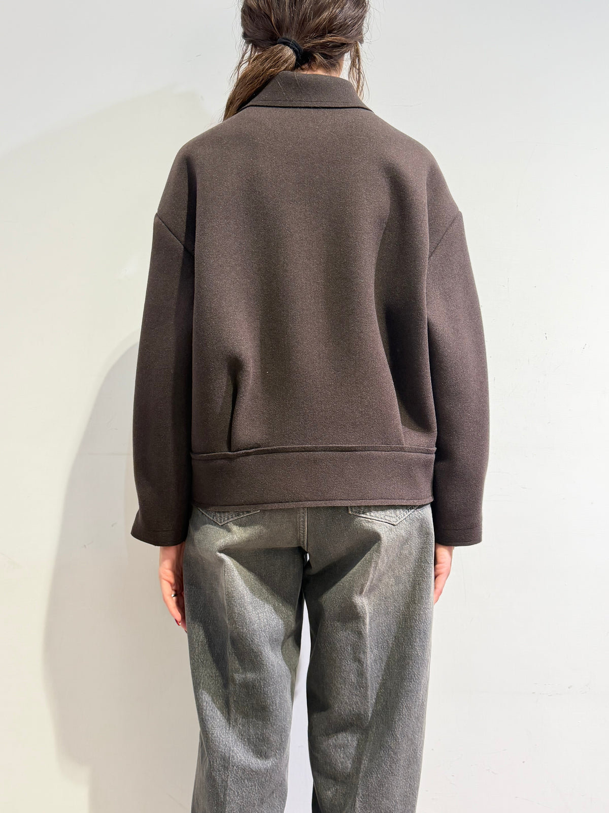 Le Streghe - Bomber in panno moro