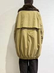 Souvenir - Parka con ecopelliccia militare chiaro