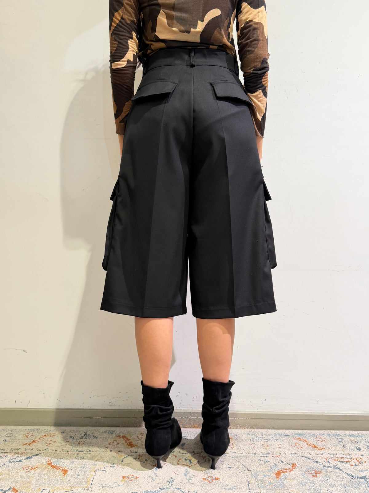 Haveone - Bermuda cargo nero