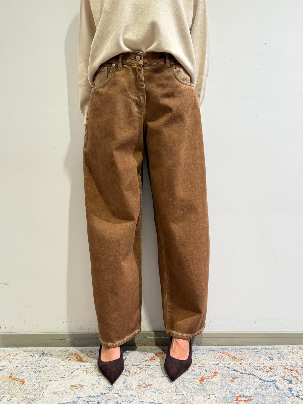 Haveone - Jeans Bella cammello