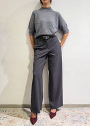 Motel - Pantalone con elastico dietro grigio