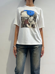 Souvenir - T-shirt snoopy bianca