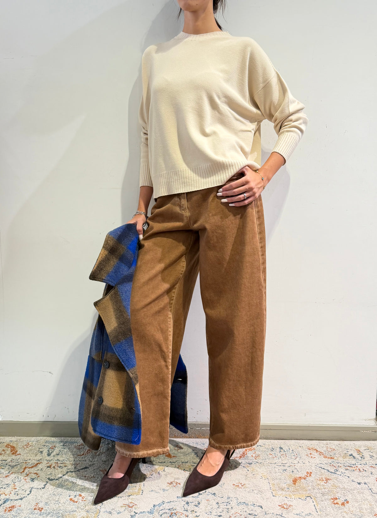 Haveone - Jeans Bella cammello