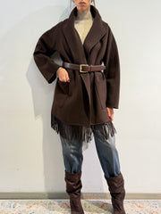 Vicolo - Cappotto vestaglia con frange