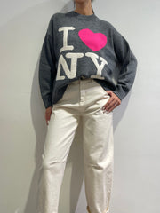 Motel - Maglia con cuore - grigio
