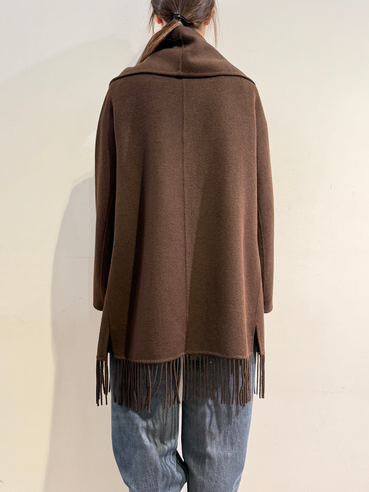 Vicolo - Cappotto vestaglia con frange