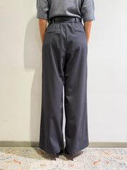 Motel - Pantalone con elastico dietro grigio