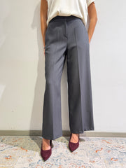 Motel - Pantalone gamba fritta grigio