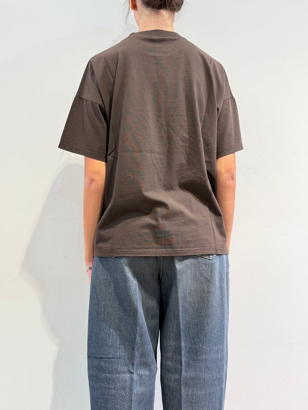 Vicolo - T-Shirt over stampa tigri moro