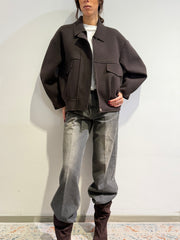 Le Streghe - Bomber in panno moro