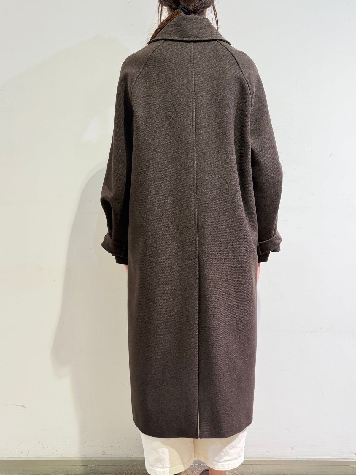 Tensione In - Cappotto con pettorina moro