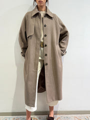 Tensione In - Cappotto con pettorina fango