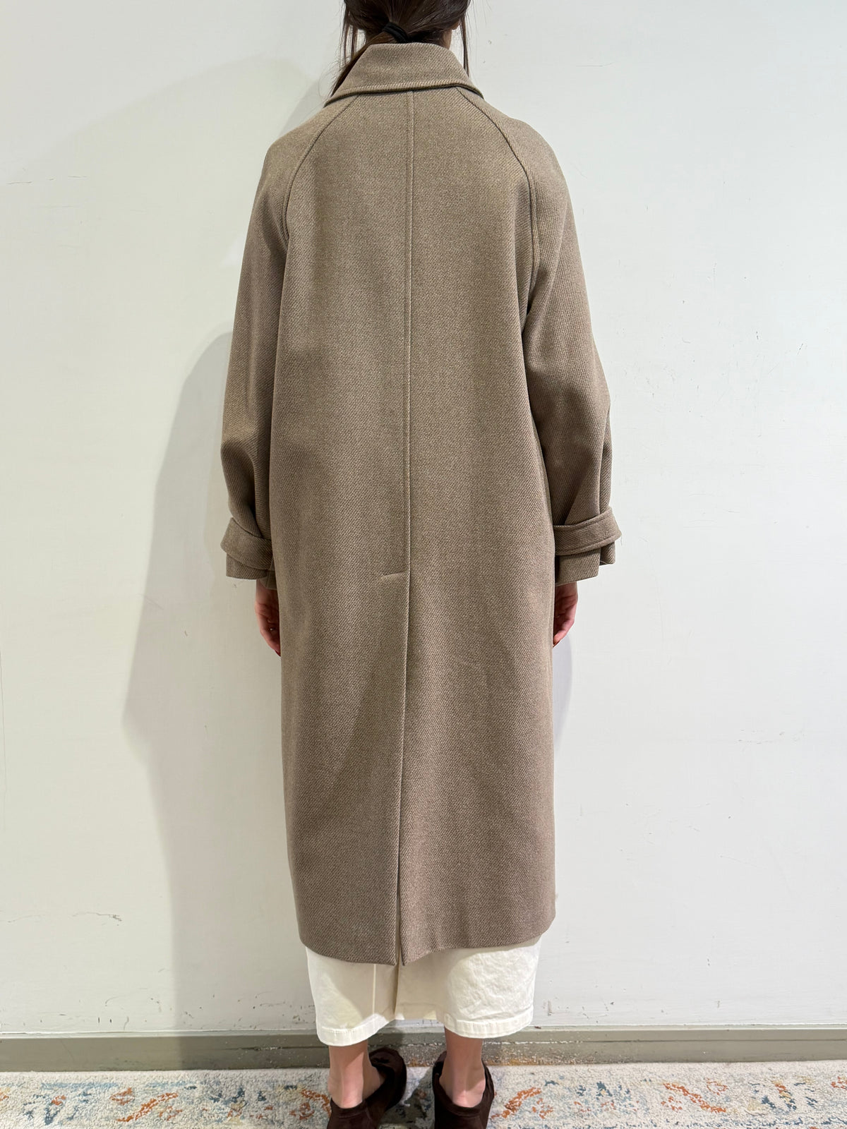 Tensione In - Cappotto con pettorina fango