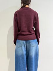 Motel - Maglia st.moritz bordeaux