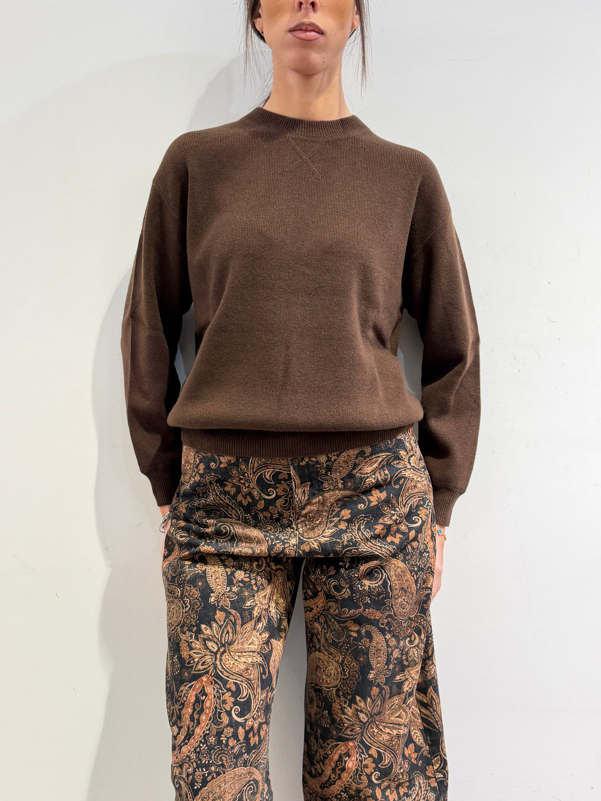 Motel - Maglia 100%Lana moro