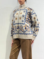 Motel - Cardigan fantasia cashmere beige