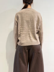 Vicolo - Maglia con orsetti beige
