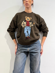 Vicolo - Maglia teddy moro