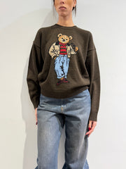 Vicolo - Maglia teddy moro