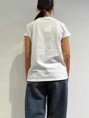 Vicolo - T-Shirt stampa orsetto strass bianca