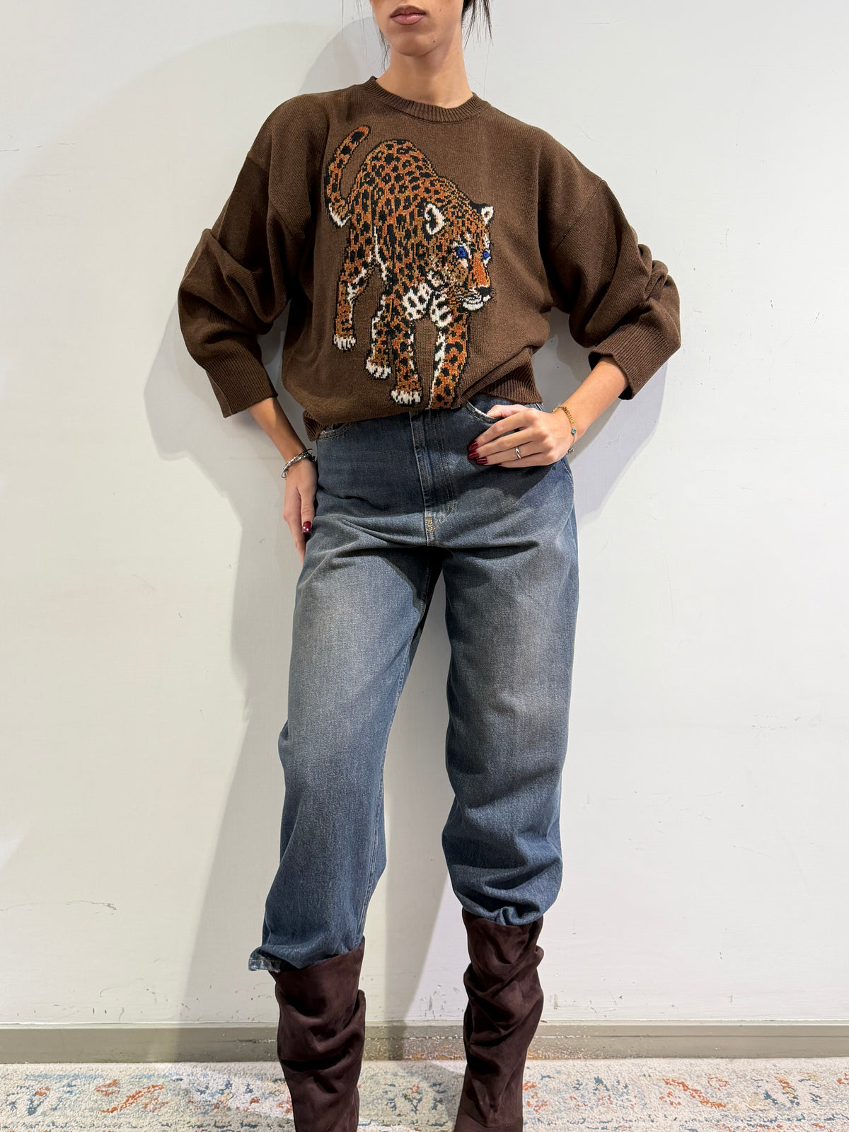 Vicolo - Maglia ghepardo moro