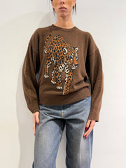 Vicolo - Maglia ghepardo moro