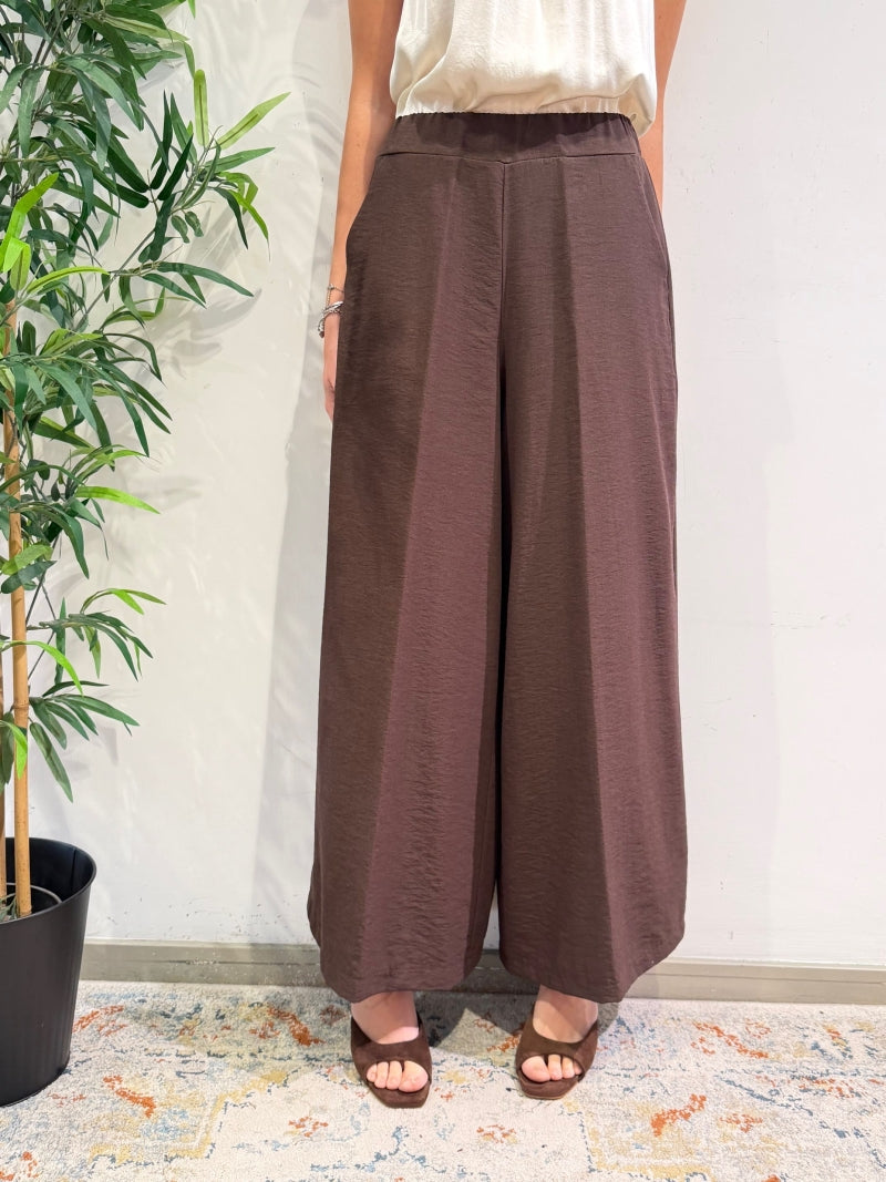 Kontatto - Pantalone palazzo moro