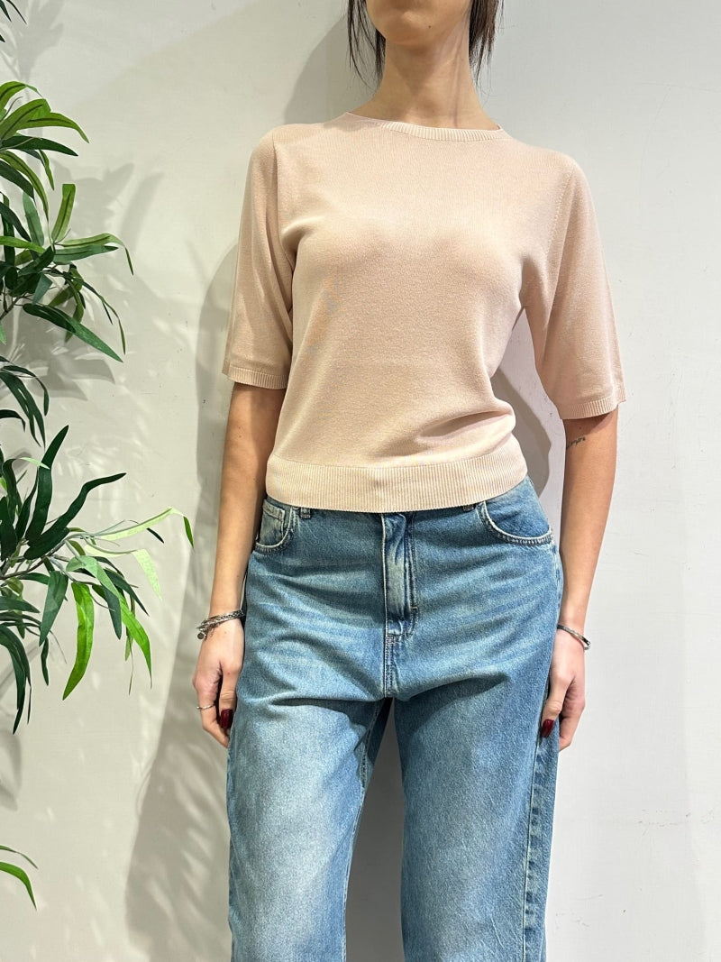 Kontatto - Maglia manica corta rosa
