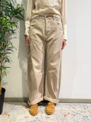 Tensione In - Jeans barrel beige