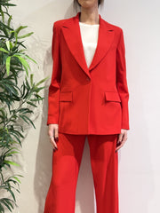 Dixie - Tailleur un bottone rosso
