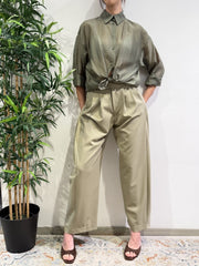 Imperial - Camicia con trasparenza militare