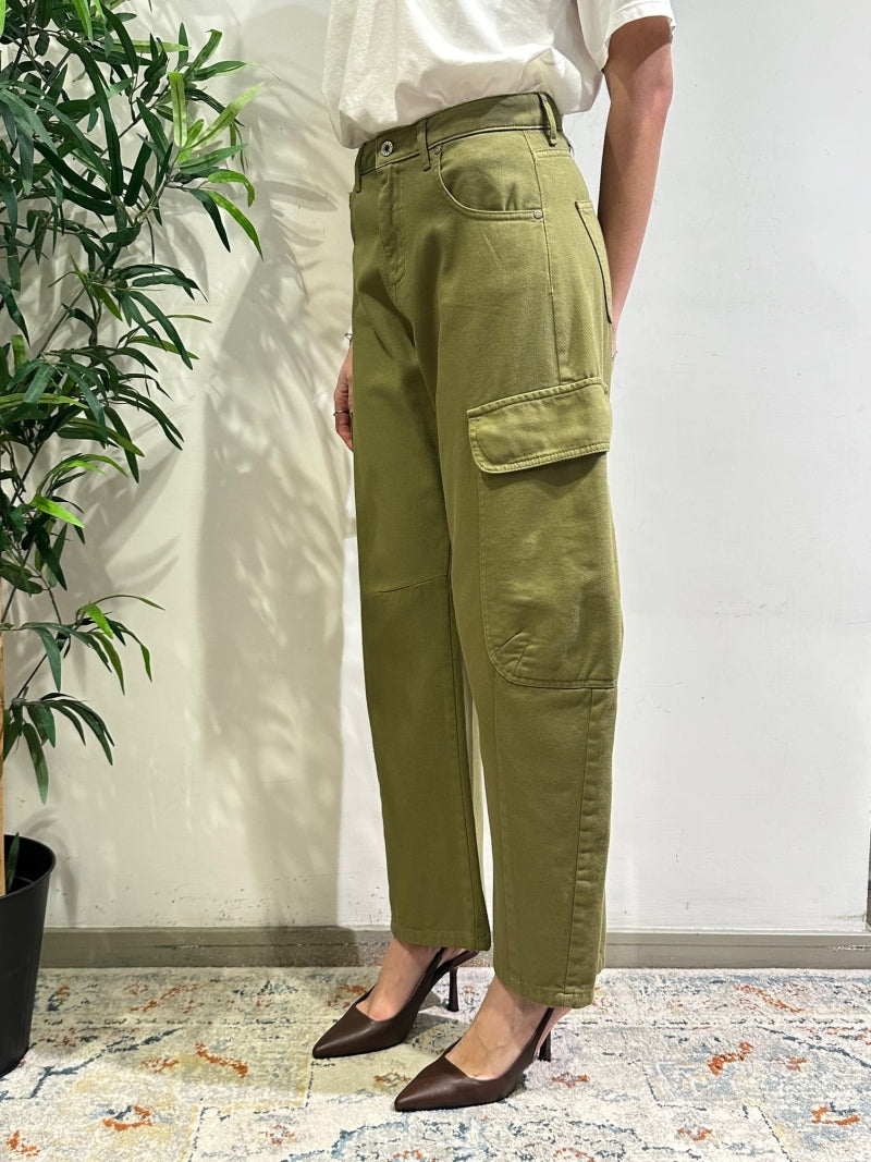 Dixie - Pantalone balloon cargo militare
