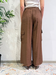 Motel - Completo camicia e pantalone cargo moro