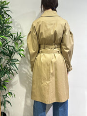 Kontatto - Trench doppia cintura beige