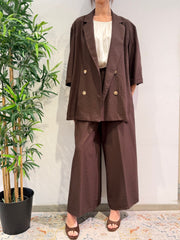 Kontatto - Pantalone palazzo moro