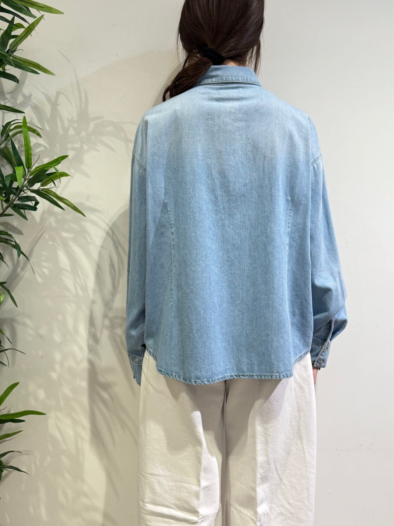 Vicolo - Camicia in jeans chiaro
