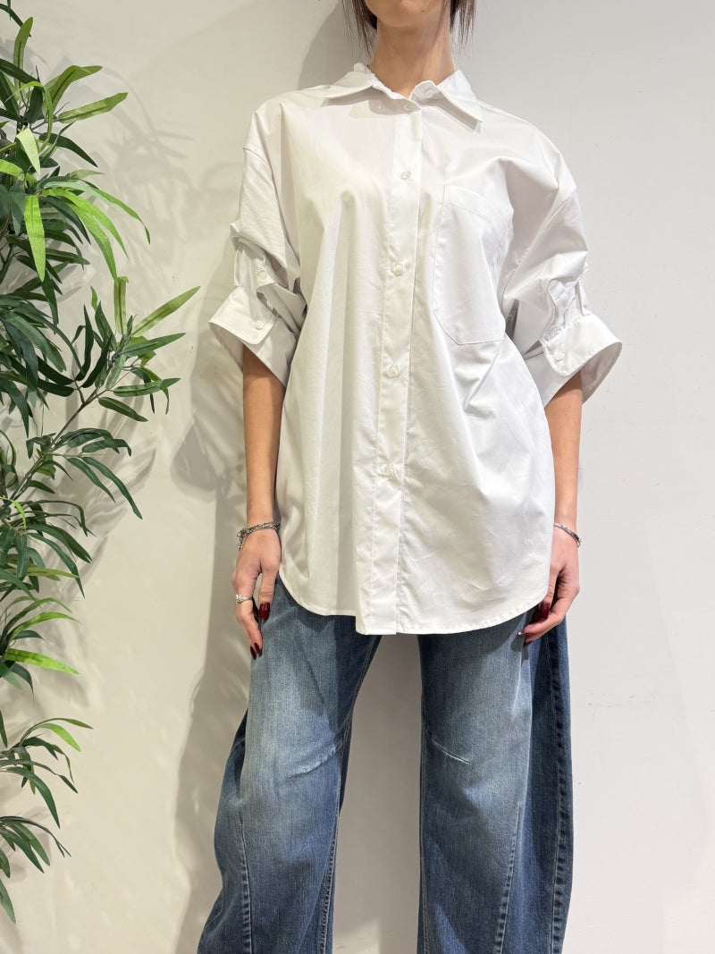 Dixie - Camicia over bianca