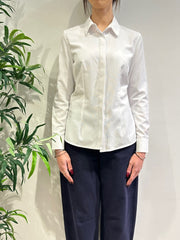 Dixie - Camicia slim fit bianca