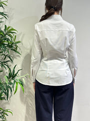 Dixie - Camicia slim fit bianca